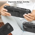 thumbnail image 4 of Funda protectora de TPU para consola de juegos ROG Ally con soporte trasero y cubierta protectora antideslizante, 4 of 8