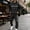 Black, variant on Men's 2 Piece Sweatsuit Hoodie Tracksuit Set Long Sleeve Pullover Outfit with Pockets Elastic Waist Drawstring Casual Athletic Jogging Gym Running Winter Workout Black L