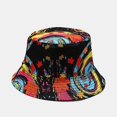 thumbnail image 1 of Nuevo sombrero de pescador con estampado de hojas de plantas, sombrero de pescador con sombra para exteriores para ni?os ZefeiWu 1327533567992, 1 of 1