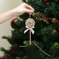thumbnail image 2 of SLYNSHome Peppermint Candy Ornament,Hanging Candy Balls Decoration Christmas Candy Cane Balls for Christmas Tree Party Home Decor - Gold, 2 of 7
