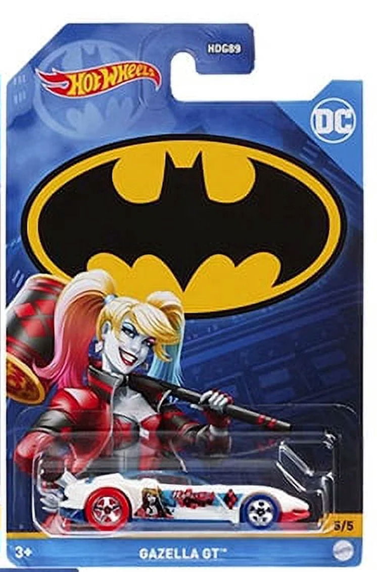Mattel Hot Wheels Batman Theme DC Comics Series Diecast Model Play Vehicle Set, 3+ Yrs, 5 Count