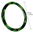 thumbnail image 4 of Saint Patrick's Day 14.5 Inch Printing PVC Leather Car Wheel Covers Steering Wheel Cover Auto Accessories, 4 of 6