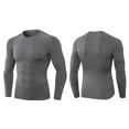thumbnail image 5 of 6588 Quick Men's Athletic Long Sleeve Shirts - Moisture-Wicking Workout T-Shirt Running Tops - Enhance Your Performance with Comfort, 5 of 7