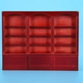 thumbnail image 1 of Display Cabinet Mini Furniture Model Toy Storage Organizer Miniature Dollhouse For Dollhouse, 1 of 8