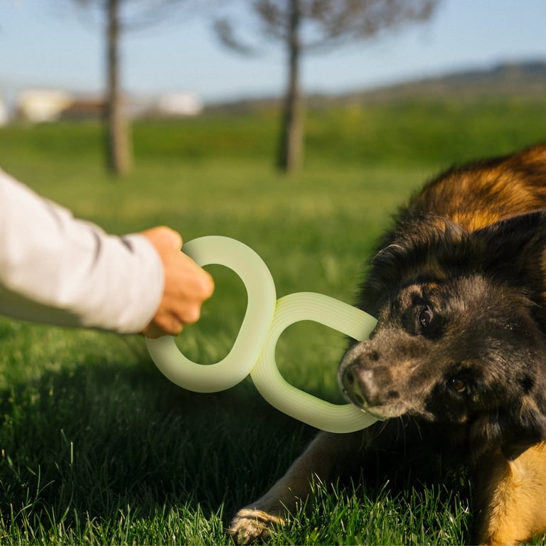 Earth Rated Tugger Dog Toy, Natural Rubber Tug photo 4