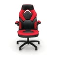 thumbnail image 2 of OFM Adjustable & Ergonomic Swivel Gaming Chair, Red, 2 of 14
