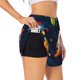 thumbnail image 1 of Balery Spaceships and Stars Pantalones cortos deportivos para mujer con forro y dos bolsillos, elásticos, para entrenamiento, gimnasio, yoga-XX-Large, 1 of 7