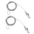thumbnail image 2 of 2Pcs Stainless Steel Wire Ropes Practical Curtain Lanyard Hanging Wire Rope, 2 of 8
