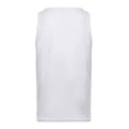 thumbnail image 2 of 30 Singles Ring-Spun Fabric Tank Top - White 2XL, 2 of 2