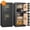 14.1 Cuft Dual Door, variant on 3.0 Cub Safe Box Fireproof Waterproof, Large Luxury Safe with LCD Digital Screen and Hidden Password Function, Fireproof Safe with Dual Alarm System and Steel Inner Lock Cabinet