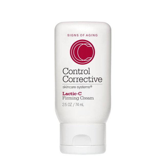 CONTROL CORRECTIVO Crema reafirmante Lactic-C 2.5 Oz - 5% Hidratante antienvejecimiento a base de ácido láctico Hidrata Nutre Tonos Equilibra combinado con vitamina C para iluminar y suavizar el cutis