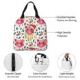 thumbnail image 5 of Lsque Christmas Cute Pigs Pattern Lunch Bag Women/Men Insulated Lunch Box,Small Leakproof Cooler Food Lunch Containers Reusable High Capacity Lunch Tote Bags, 5 of 6