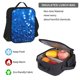 thumbnail image 5 of Balery A Blue Glitter Mochila escolar 3 en 1 para niños: mochila resistente con lonchera térmica y estuche para lápices. Mochila escolar para niños y niñas., 5 of 7