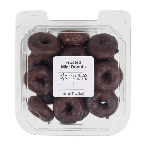 Freshness Guaranteed Chocolate Frosted Mini Donuts 14 Oz Walmart Com Freshness Guaranteed Chocolate Frosted Mini Donuts 14 Oz Walmart Com