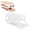 White, variant on 1Pc Transparent Rolling Egg Storage Box, Visible Fridge Egg Rack for Family Weekly Stock, Holiday Ingredient Prep & RV Mini Refrigerator Arrangement