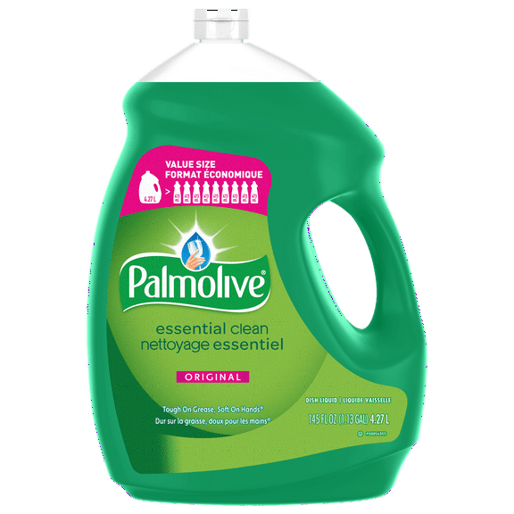 Palmolive Essential Clean Liquid Dish Soap, Original Scent, 145oz
