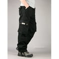 thumbnail image 4 of IROINNID Cargo Pants for Men Outdoor Relaxed Fit Casual Straight Leg Lightweight Pants with Multi Pocket,Black, 4 of 6