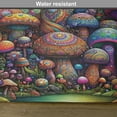 thumbnail image 5 of Ambesonne Mushroom Place Mats Set of 4, Trippy Huddles of Motifs, Standard Size, Multicolor, 5 of 5