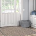 thumbnail image 4 of Verginia Berber Dark & Natural 3 ft. 6 in. x 5 ft. 6 in. Accent Rug, 4 of 5