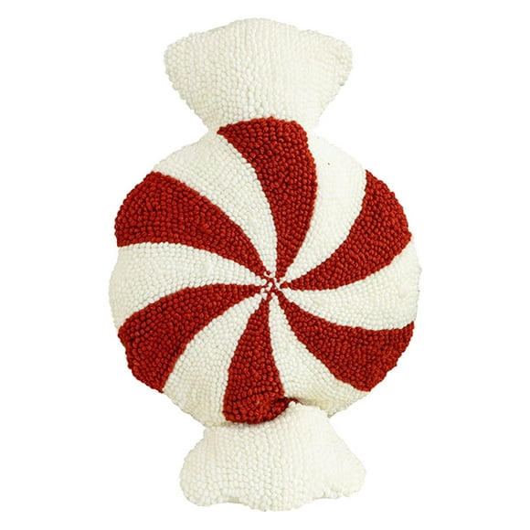 CIMAXIC christmas Christmas Candy Pillow Cute Plush Pillow Decorative Candy Pillow For Sofas Windowsills Winter Home Decor Stuffed Small Candy Plush Toy,18.5"X11.42"X3.94"