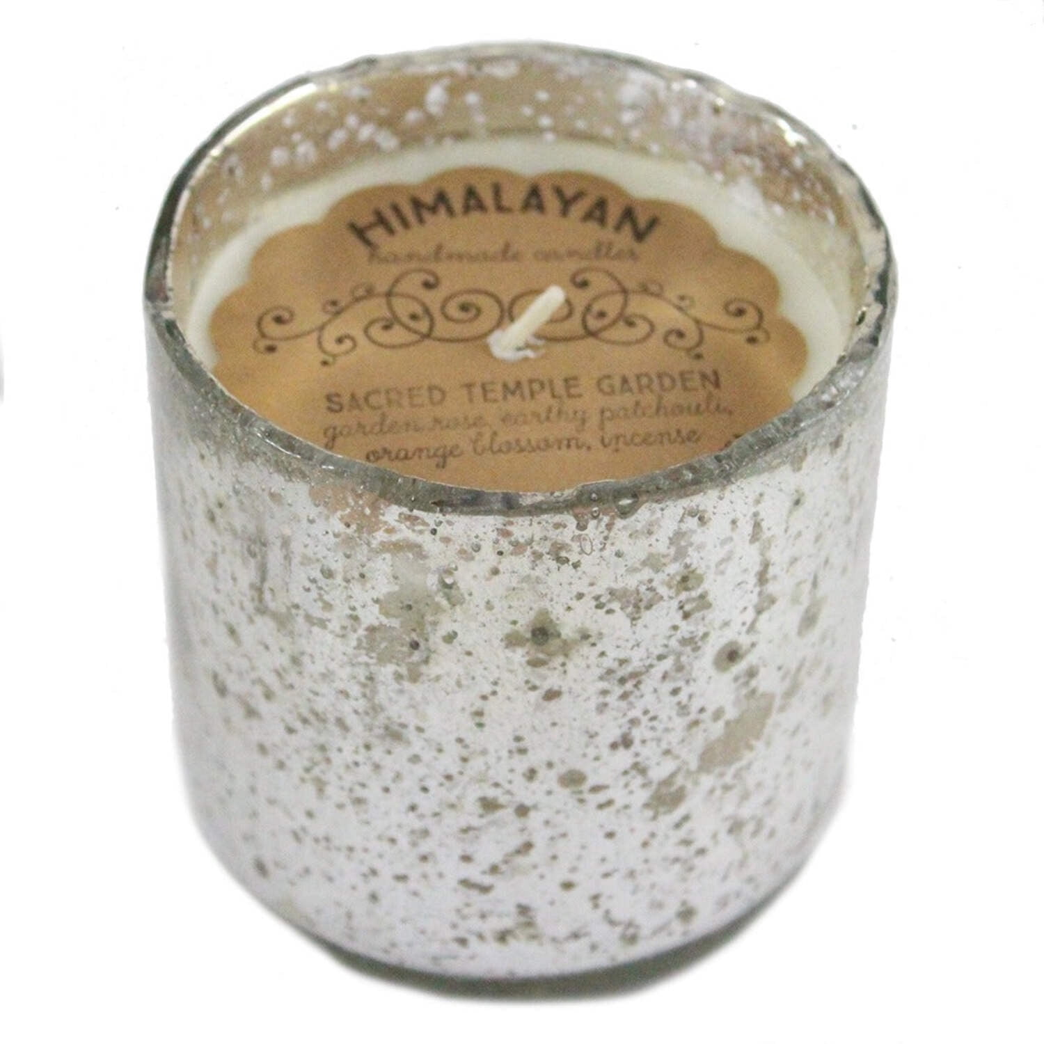 Scented Jar Candle - Himalayan Bubbled Glass Tumbler Scented Jar Candle