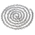 thumbnail image 1 of Cadenas de fabricación de joyas Collar de Cadena de Joyería de material acero Inoxidable de 5 Metros, Cadena de Cables, de Tobillo, Eslabón de Cadena Chian para Joyería, - Plata, 4x5mm, 1 of 9