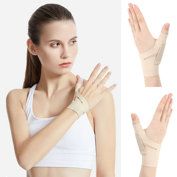 sunsanly Sports Wrist Brace Tendon Sheath Pain Relief Sprain Rehabilitation Orthosis Joint Support Thumb Protector Men Women Left Right Hands Wrist Splint Wrap