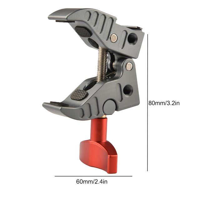 Brazo mágico en forma de cangrejo con súper abrazadera para monitor de cámara luz LED etc.