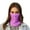 Purple, variant on Women/Men Neck Gaiter Mask, Soft Breathable Cotton UV Protection Dust-proof Bandana Face Cover Face Neck Scarf for Cycling Fishing Skiing