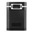 thumbnail image 2 of Power Bank Box, Battery Charger Outer Case Compact Portable  For Cameras Black, 2 of 8