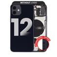 thumbnail image 2 of Esource Parts iPhone 12 Back Housing With Small Components Black Aftermarket Plus, 2 of 10