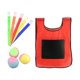 thumbnail image 2 of Juego de balón prisionero con 3 pelotas adhesivas para fiestas, lanzar pelotas de peluche para el patio trasero Rojo, 2 of 9