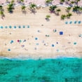 thumbnail image 3 of Kimberly, Allen 12x12 Black Modern Framed Museum Art Print Titled - Ft Lauderdale Beach 2, 3 of 5