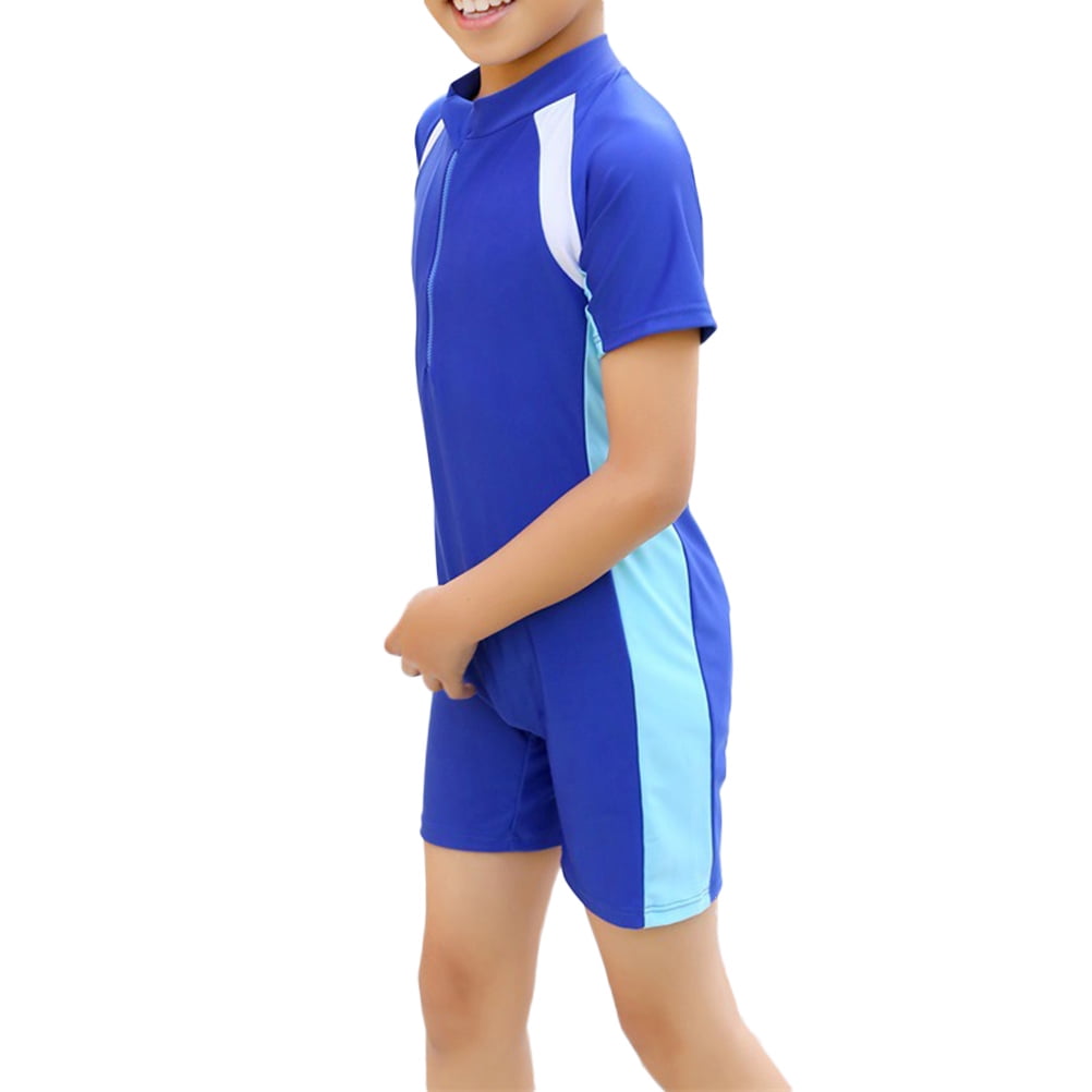 Frcolor Kids Wetsuits Premium Chinlon Quickdry Youth's Shorty Swim