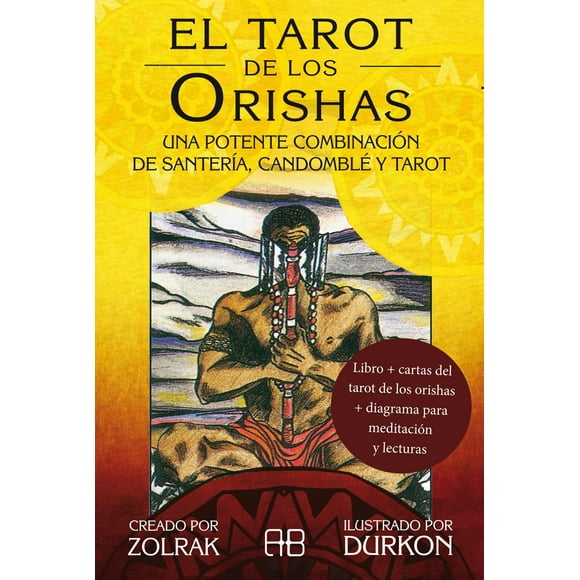 rot de los Orishas. Una potente combinación de santería, candomblé y tarot (Libro y cartas) Arkano Books 9788417851200