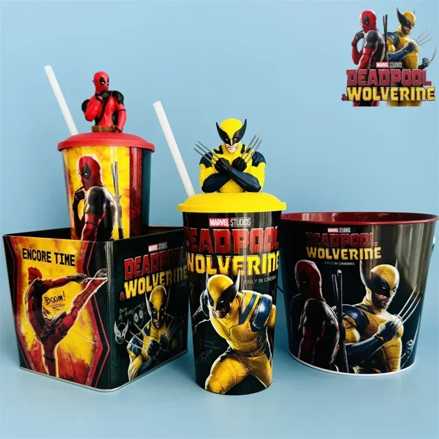Figura de copa Tooper de película Deadpool y Lobezno huangchenghong 18 +