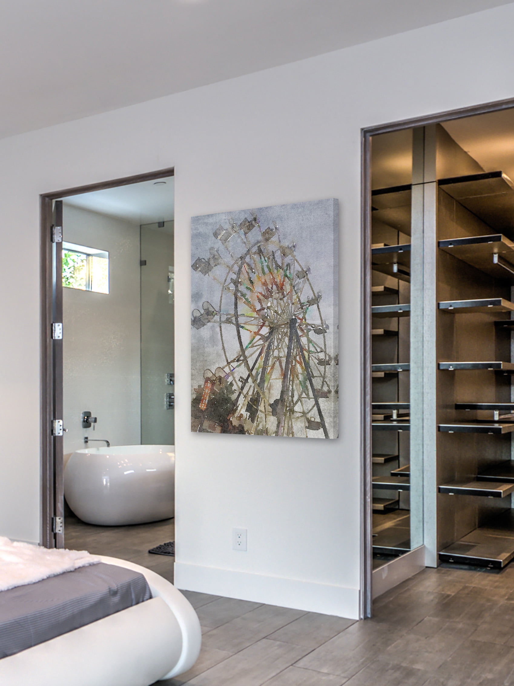 "Sensations" Painting Print on Wrapped Canvas