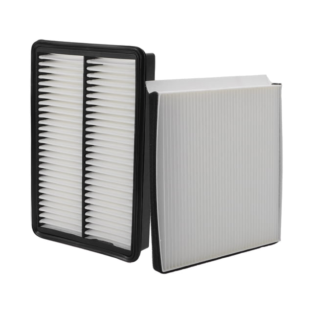 Unique Bargains Engine Cabin Air Filter Combo Set Filter Kit Air Filter Cleaner Element No.PE07133A0/KD45-61-J6X-9U for Mazda CX-5 2.0L 2.2L 2.5L 2013-2024 1 Set