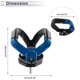 thumbnail image 4 of Gancho colgante para motocicleta tipo mariposa abierto-cerrado, soporte para casco, bolsa de equipaje para scooters y bicicletas, negro azul, 1 Pc, 64mm, 4 of 7