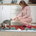 thumbnail image 4 of Snowman Merry Christmas Kitchen Rugs Set Of 2 Non Slip Kitchen Floor Rug and Mat Cushioned Kitchen Runner Rug Standing Area Mat Carpets for Farmhouse Decor 17"x47"+17"x30", 4 of 8
