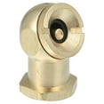 thumbnail image 5 of Unique Bargains Car 1/4" NPT Closed Flow Tire Chuck Tire Air Nozzle for Tire Inflator Gauge Air Compressor Copper, 5 of 6