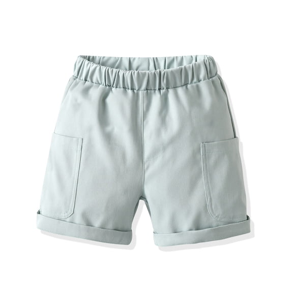 LIBRCLO Swim Trunks for Kids Boys Casual Quick Dry Board Shorts Lightweight Breathable Summer Hawaii Beach Shorts Mint Green 7 Years