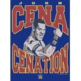 thumbnail image 2 of Junior's WWE John Cena Cenation Animated Graphic Tee Royal Blue X Large, 2 of 3