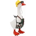 thumbnail image 4 of Mini Desktop Goose Outfit, Decorative Goose Costume Gardener Style Accessory Desktop Statue,Indoor Display,Courtyard Ornament, 4 of 7