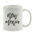 thumbnail image 1 of Koyal Wholesale Black Calligraphy New Mexico US State Ceramic Coffee Mug, 1 of 1