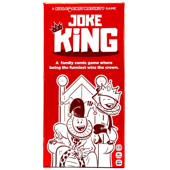 Nutt Heads Joke King Card Game, Family Comic Game, Ages 10 