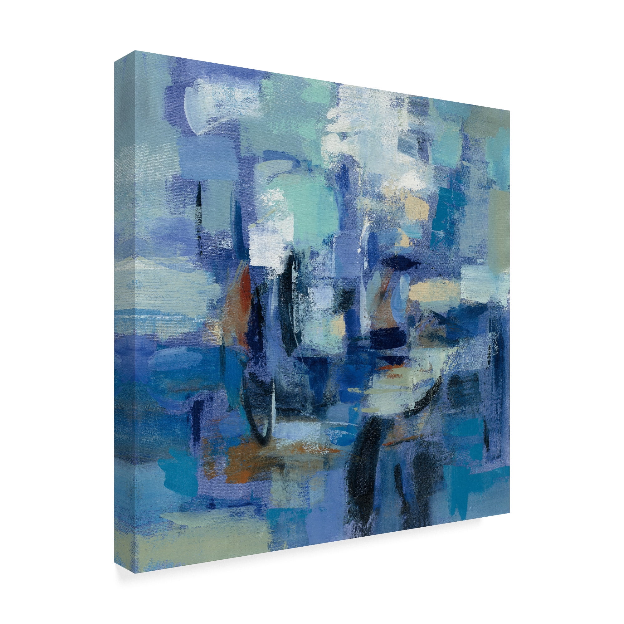 Trademark Fine Art 'Ultramarine Wave II' Canvas Art by Silvia Vassileva