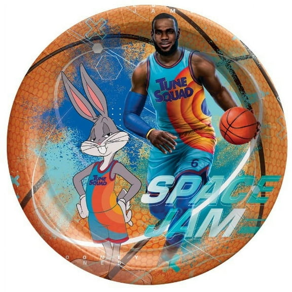 Space Jam 'A New Legacy' Small Paper Plates (8ct)