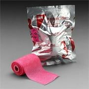 3M Scotchcast Plus Casting Tape, 3" x 4 yds, Bright Pink - Model 82003X, Box of 10