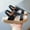d-339Black121, variant on MEZZALL Children Sandals Girls Summer New Casual Beach Shoes Soft Soled Fashionable Trendy Shoes Children Shoes Birthday Adorable Casual Kids Princess Solid Color Toddler Footwear